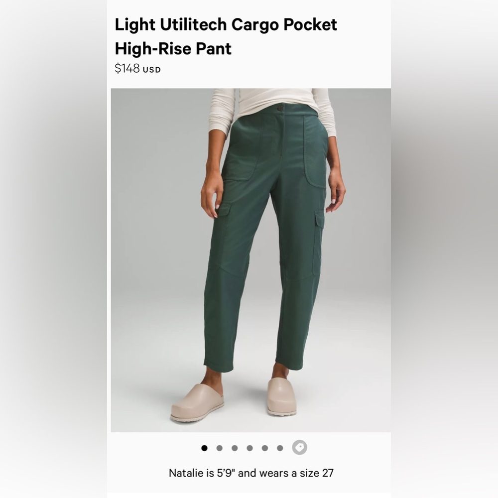Lululemon Cargo Pants